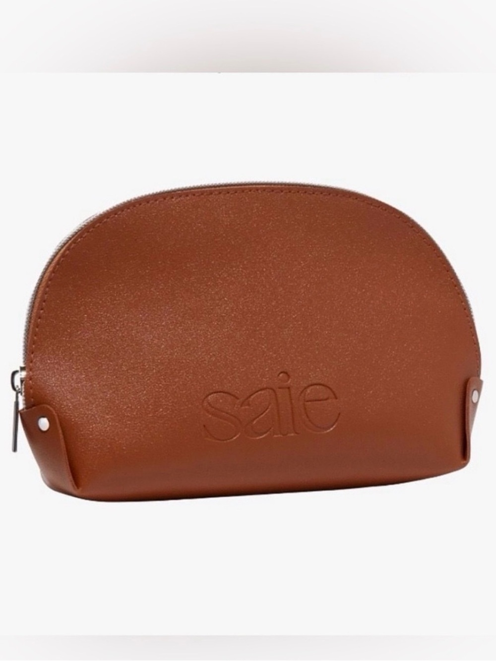 Saie Brown Makeup Bag / Cosmetic Pouch – New